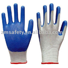 Nitrile dipped glove